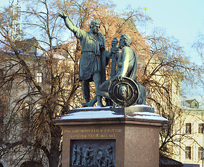 Image showing Monument to Minin and Pozharsky