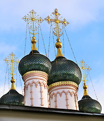 Image showing Domes of St. Sophia Cathedral