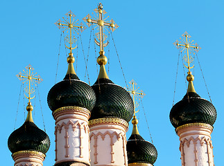 Image showing Domes of St. Sophia Cathedral