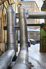 Image showing hot water pipe