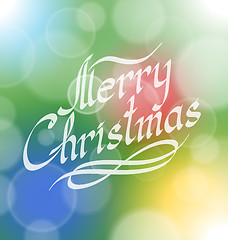 Image showing Merry Christmas text