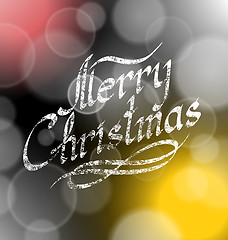 Image showing Merry Christmas text