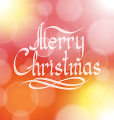 Image showing Merry Christmas text