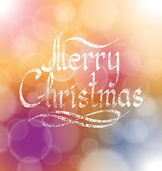 Image showing Merry Christmas text