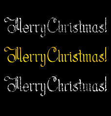 Image showing Merry Christmas text