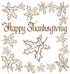 Image showing Thanks Giving text