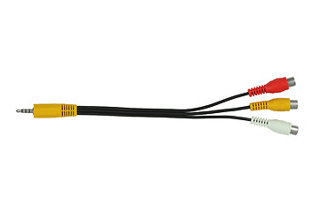 Image showing Audio video cable