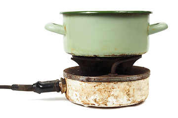 Image showing Kitchen pot and cooker