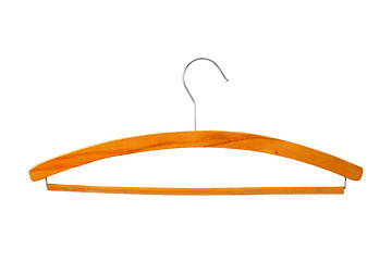 Image showing Wooden hanger