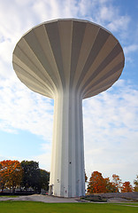 Image showing Abstract water towers 