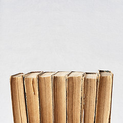 Image showing stack of old books