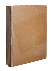 Image showing brown grunge dusty dirty book