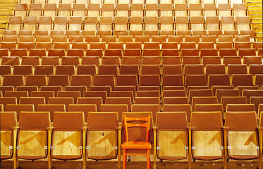 Image showing Theater seats