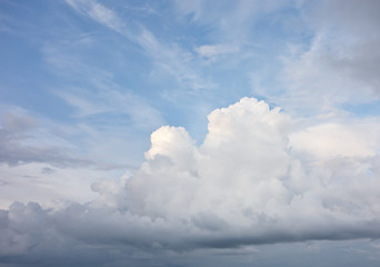 Image showing rainy sky