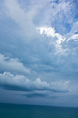 Image showing rainy sky