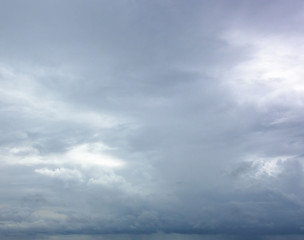 Image showing stormy clouds