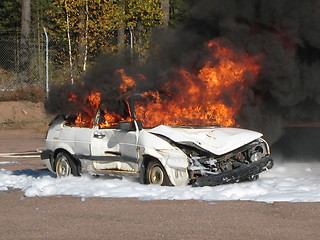 Image showing Fire Department exercise