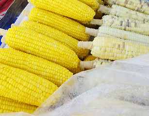 Image showing boiled corns