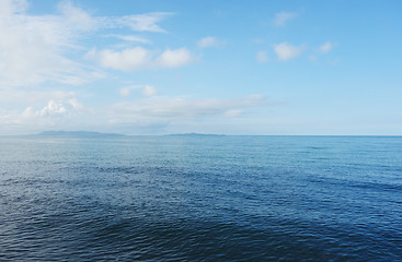 Image showing blue sea