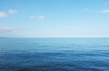 Image showing blue sea