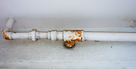 Image showing rusted pipe