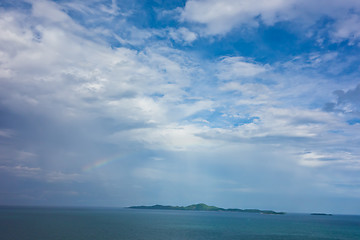 Image showing rainy sky