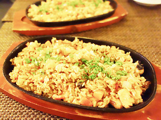 Image showing fried rice