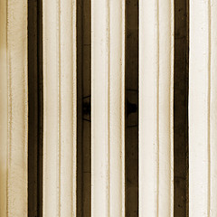 Image showing abstract old grunge radiator