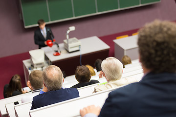 Image showing Lecture at university.