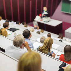 Image showing Lecture at university.