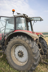 Image showing Tractor on field