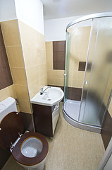Image showing Small bathroom