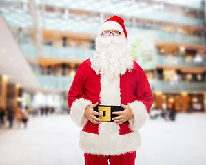 Image showing man in costume of santa claus