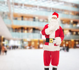 Image showing man in costume of santa claus