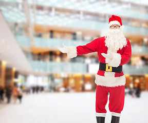 Image showing man in costume of santa claus