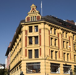 Image showing Yellow building