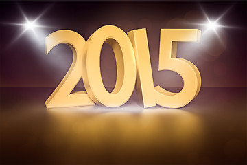 Image showing new year 2015