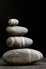 Image showing Stacked stones