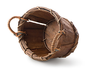 Image showing Wooden basket