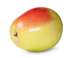 Image showing Red And Yellow Apple Rotated