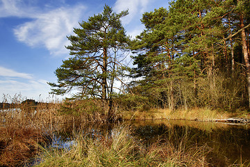 Image showing HDR capture of a lake in Bavaria in autumn