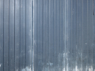 Image showing Metal wall 