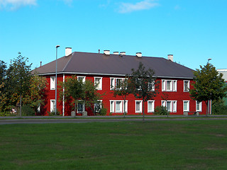 Image showing Traditional Red House