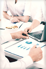 Image showing business team having discussion in office