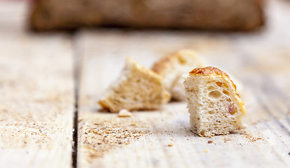 Image showing A Piece of Bread