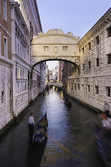 Image showing Bridge of Sighs, Venice, Italy.