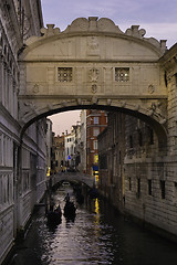 Image showing Bridge of Sighs, Venice, Italy.