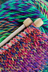 Image showing knitting