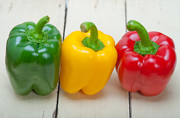 Image showing fresh bell peppers