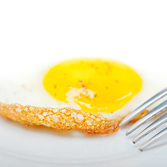 Image showing egg sunny side up